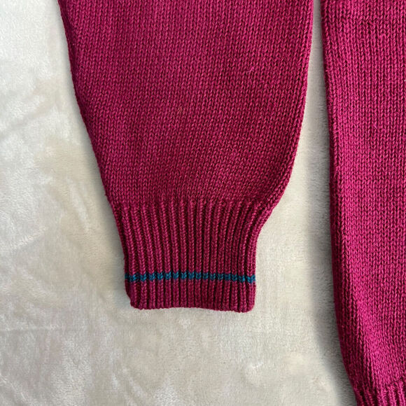 VTG Par Four Sweater Mens Medium Tall Colorful Argyle Crewneck Pullover Grandpa - Picture 3 of 10